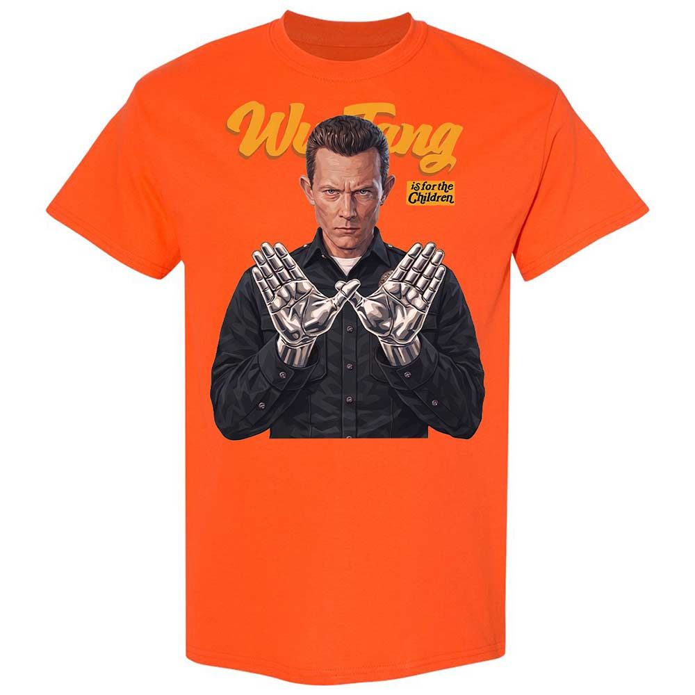 Classic Unisex T-Shirt - Black - Orange - 17