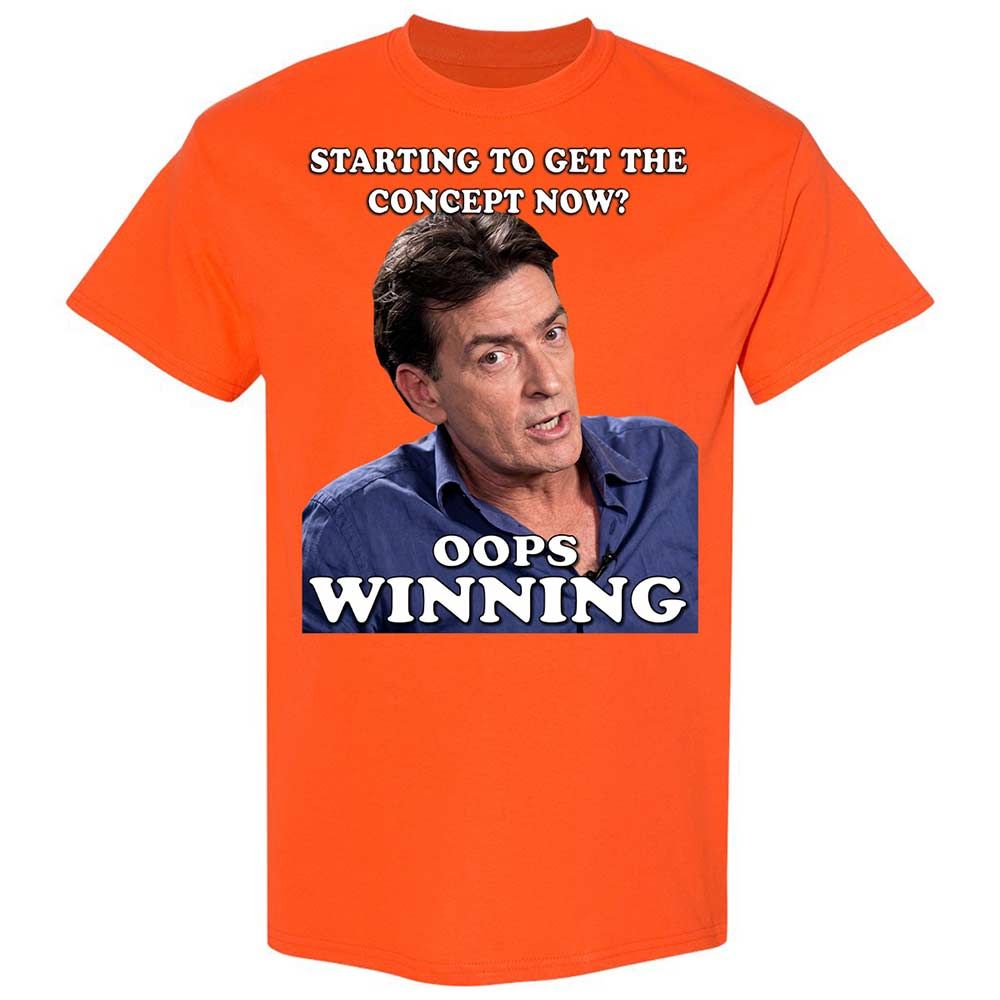 Classic Unisex T-Shirt - E1AK1F9J - Orange - 17
