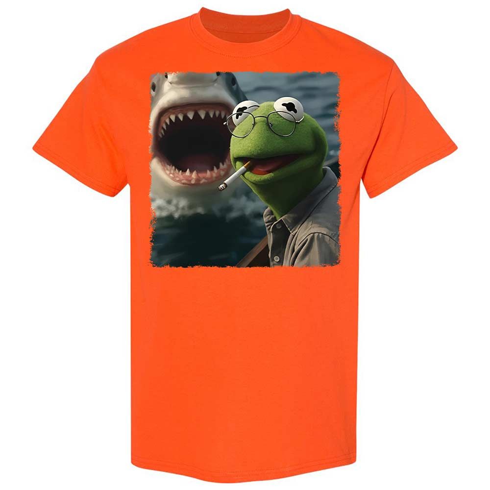Classic Unisex T-Shirt - KYL3K8YQ - Orange - 17