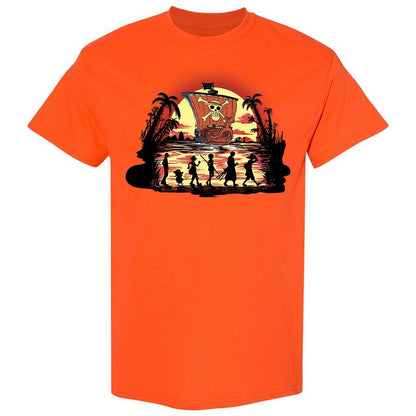 Classic Unisex T-Shirt - XY9BFYQG - Orange - 17