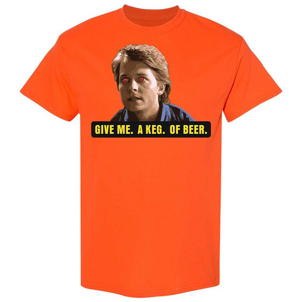 Classic Unisex T-Shirt - YBXQ21BW - Orange - 17
