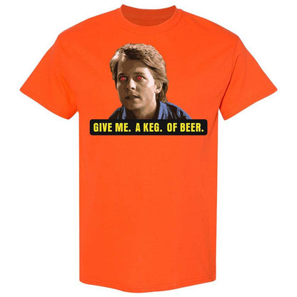 Classic Unisex T-Shirt - YBXQ21BW - Orange - 17