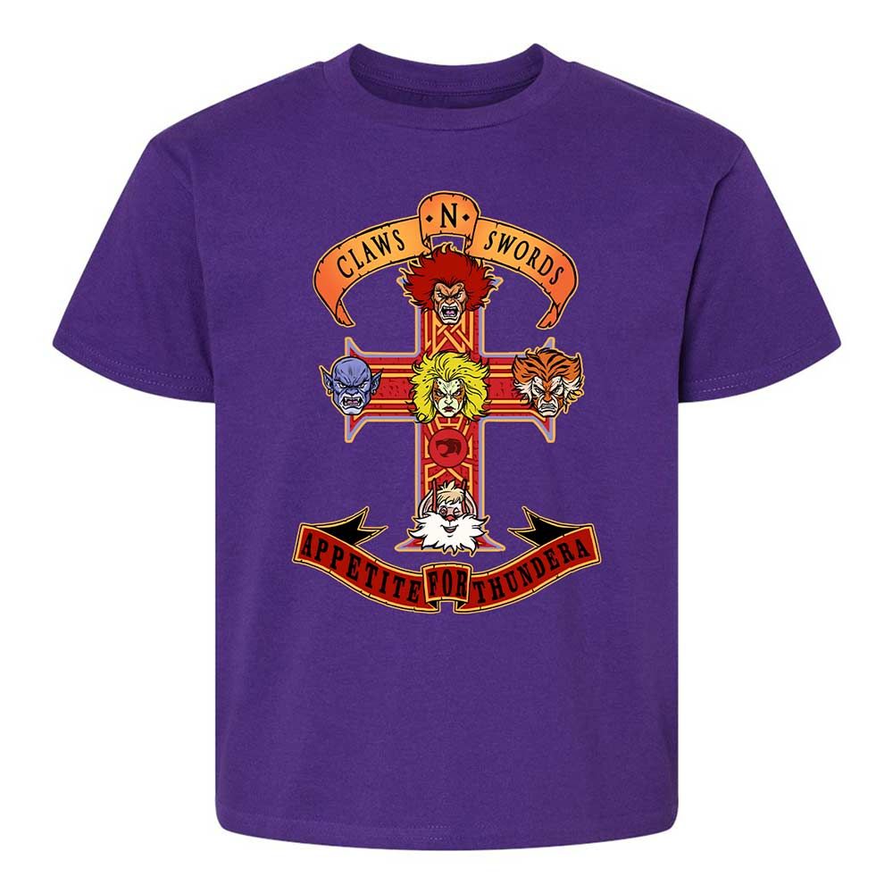 Kids T-Shirt - X2AHL5L9 - Purple - 17