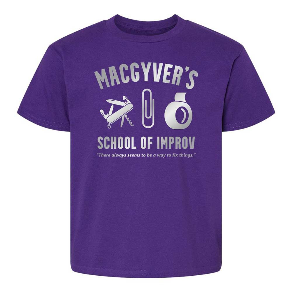 Kids T-Shirt - HKRX4P19 - Purple - 17