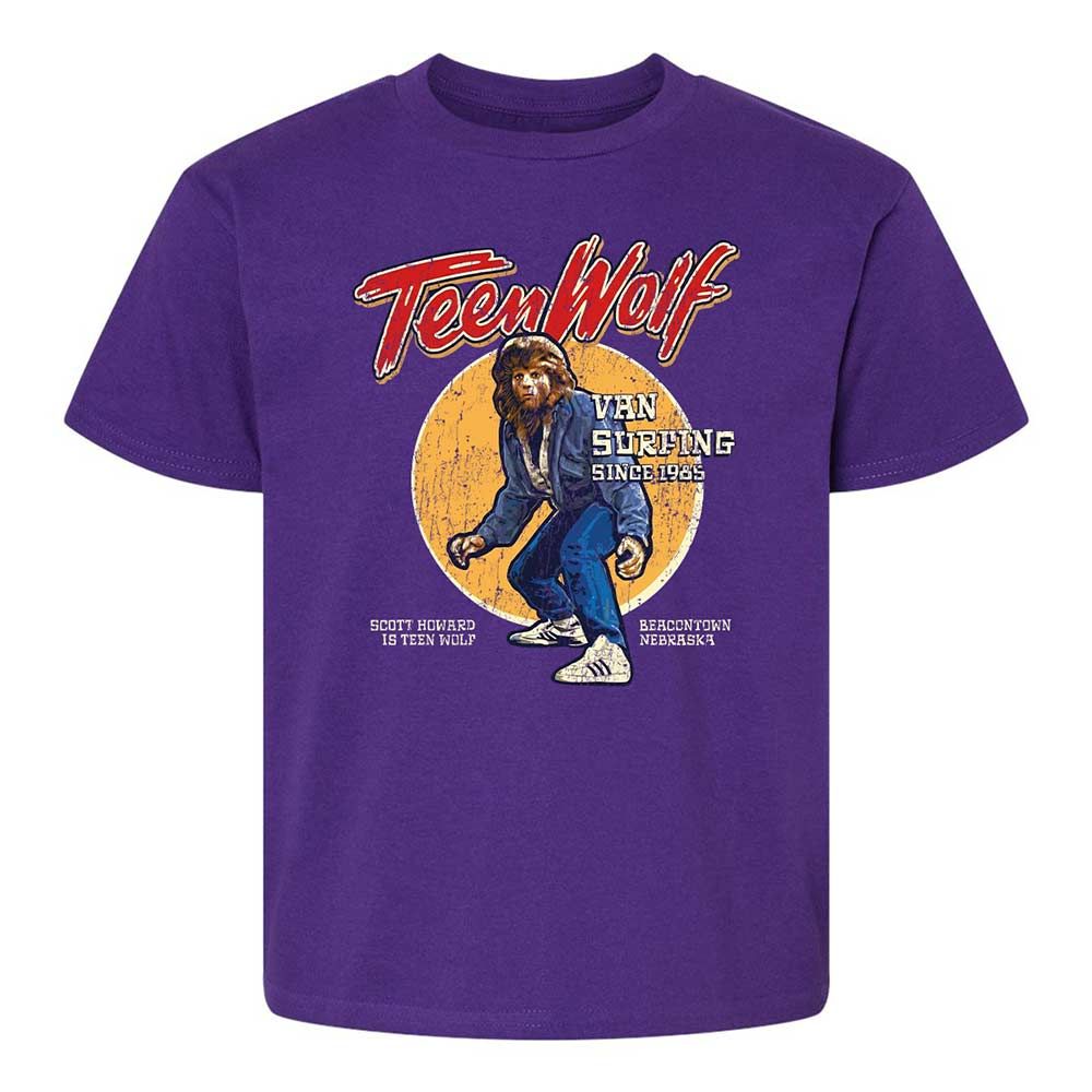 Kids T-Shirt - SUFGNHVG - Purple - 17