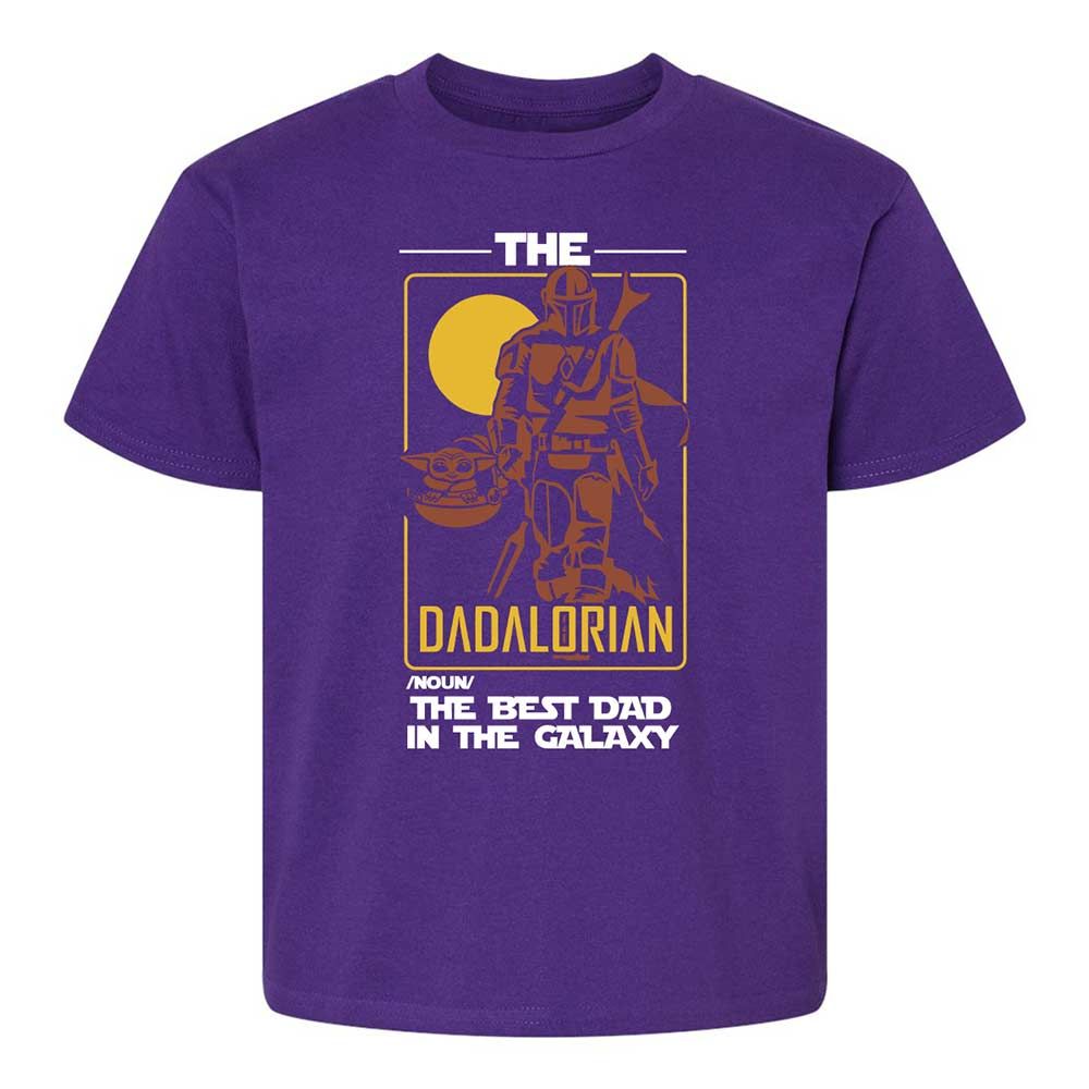 The Dadalorian The Best Dad In The Galaxy - Purple - 17
