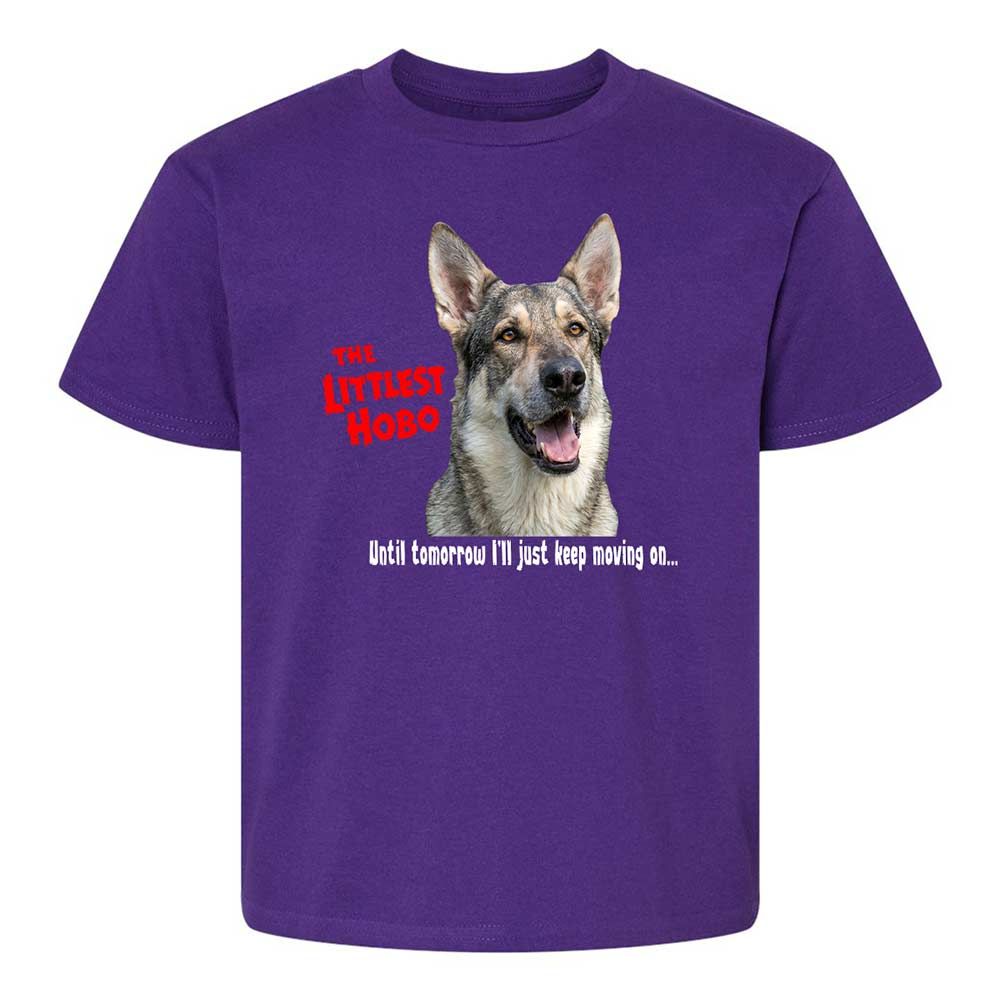 Kids T-Shirt - 8E73Q3SZ - Purple - 17