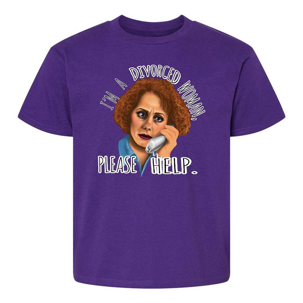Kids T-Shirt - TYMSR3D3 - Purple - 17