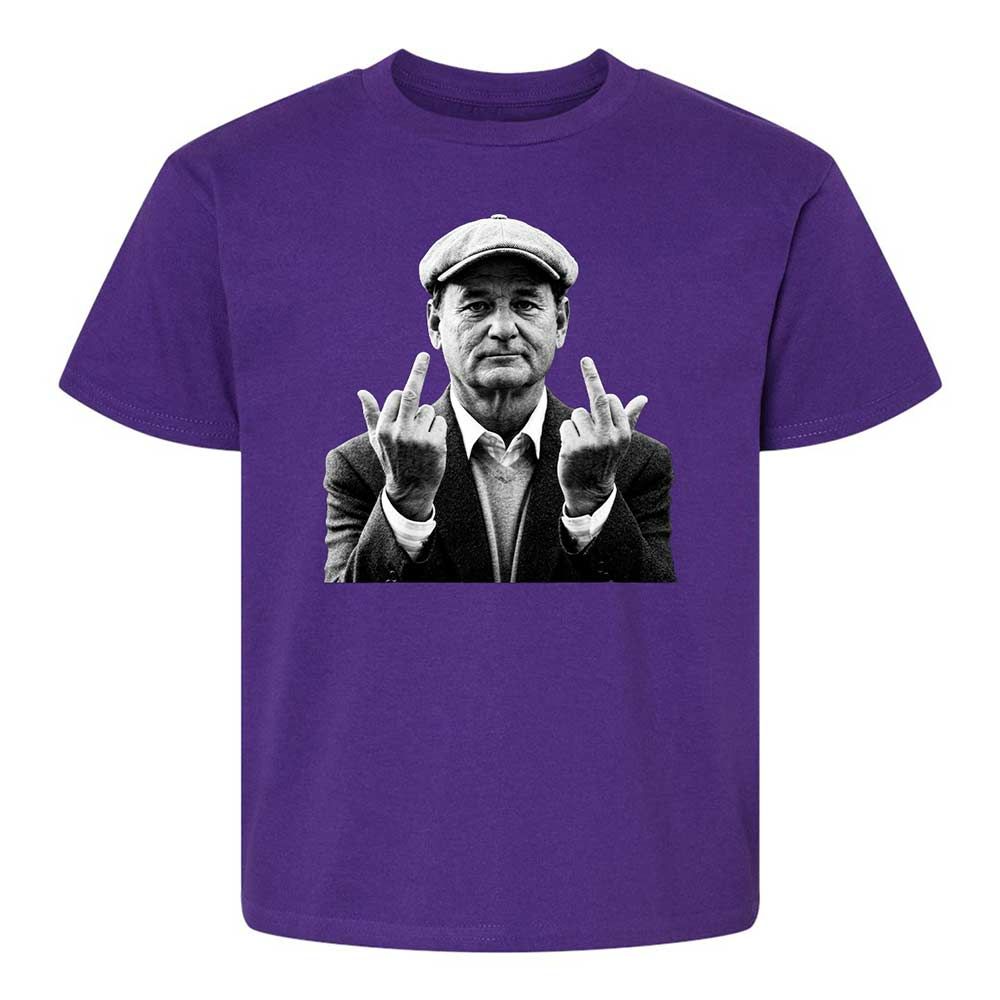 Bill Murray Middle Finger - Purple - 17