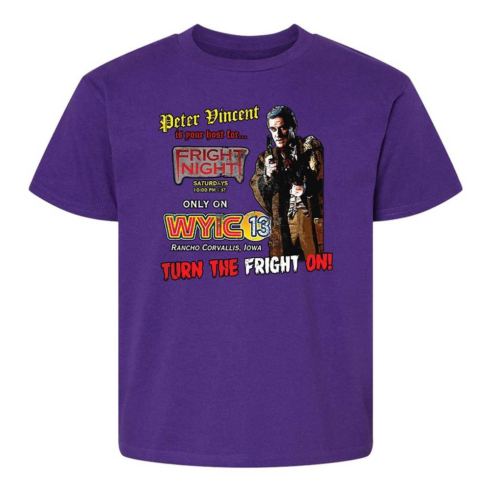 Peter Vincent Fright horror night cult - Purple - 17