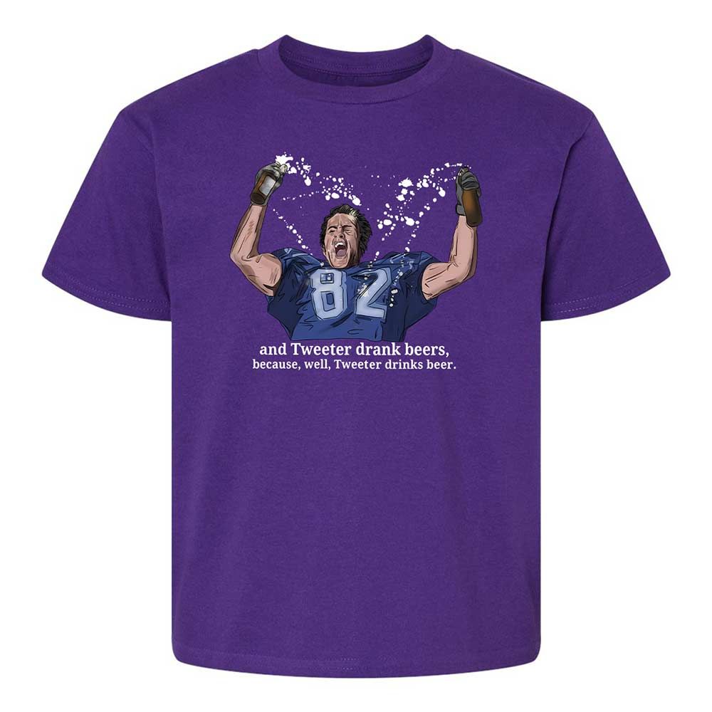 Kids T-Shirt - 3ZGRJ1E8 - Purple - 17