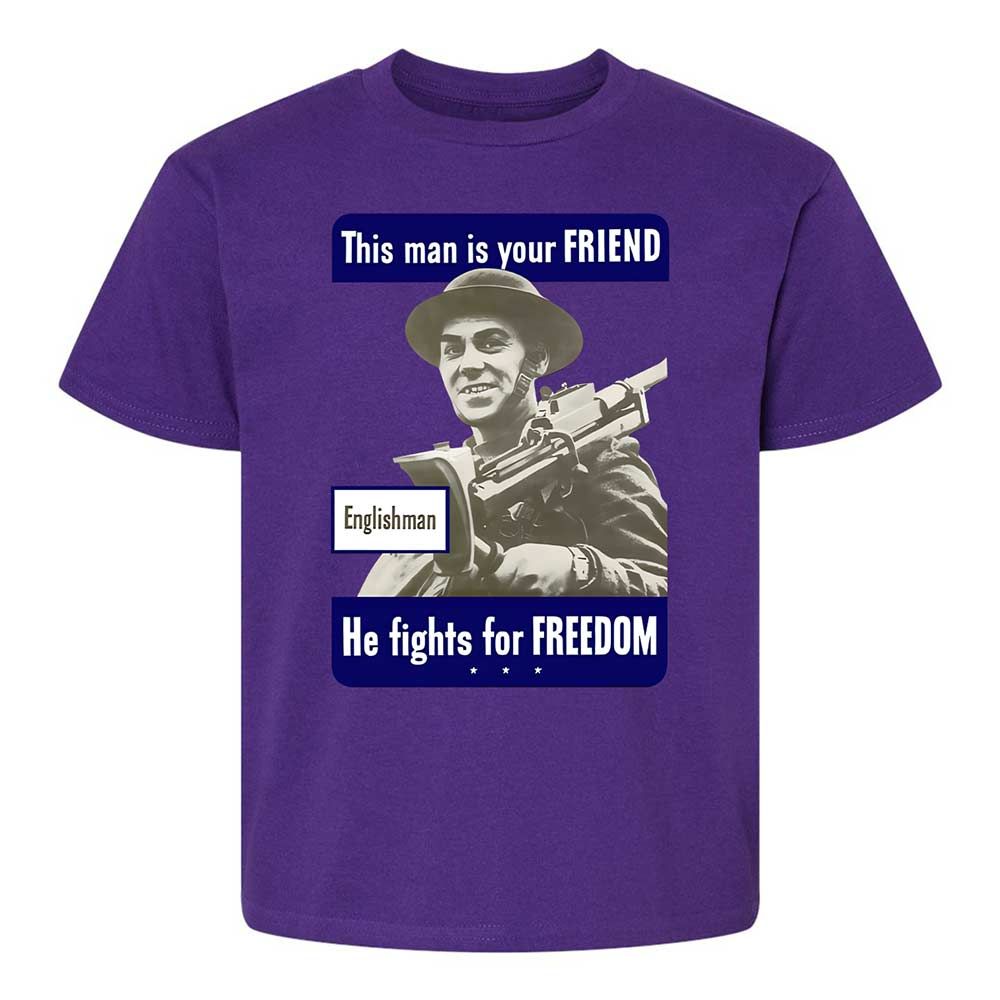 This man is your Friend - Purple - 17