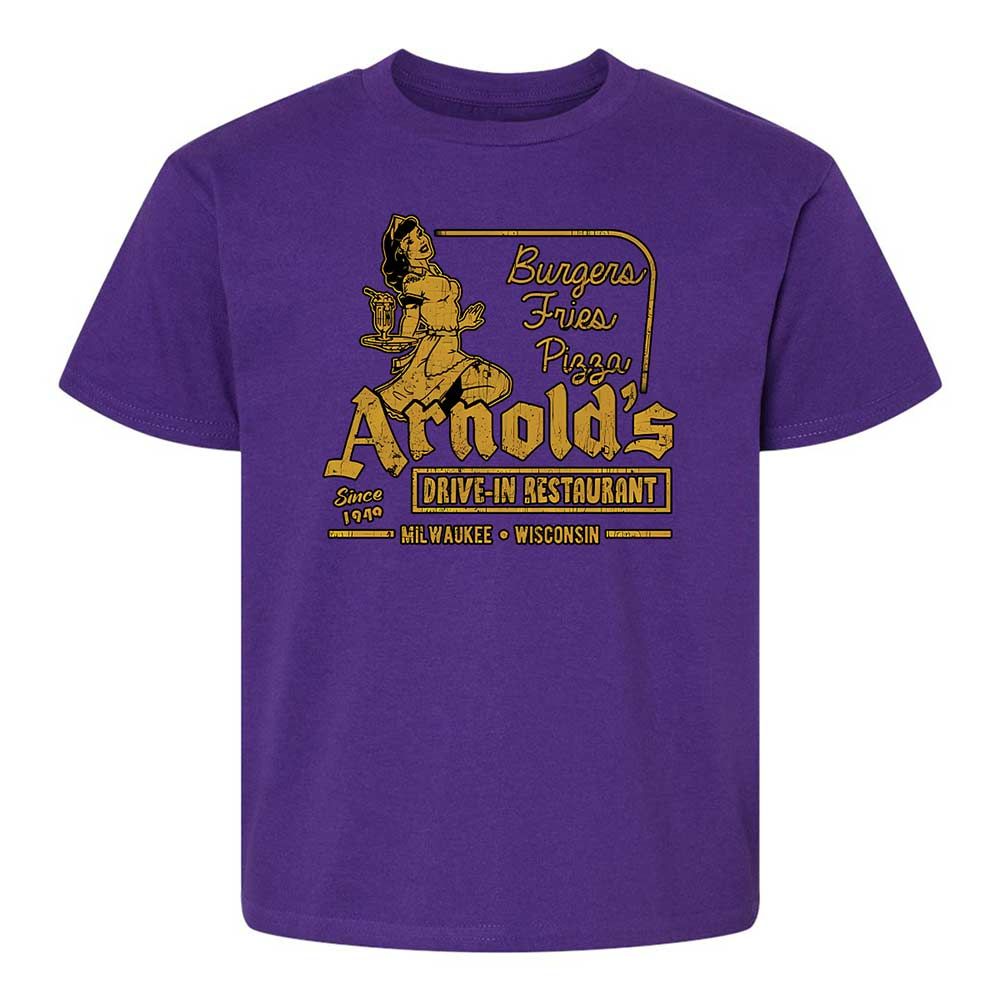Kids T-Shirt - K8L4P72X - Purple - 17