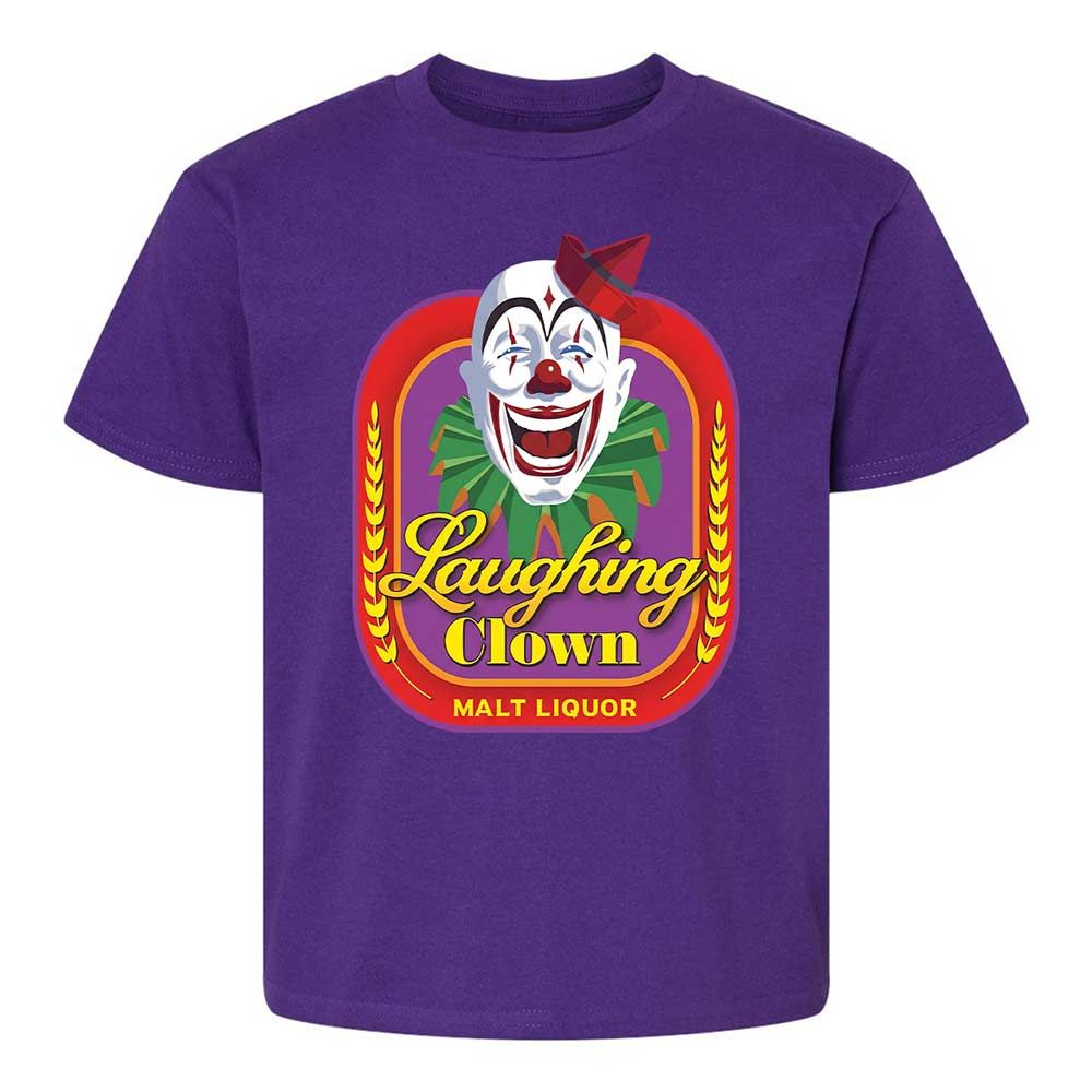 Laughing Clown Malt Liquor - Purple - 17