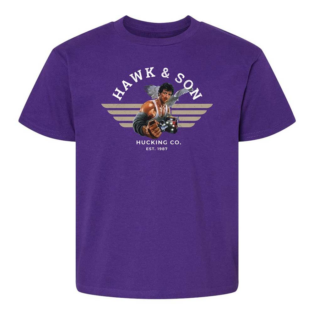 Kids T-Shirt - B5512QWH - Purple - 17