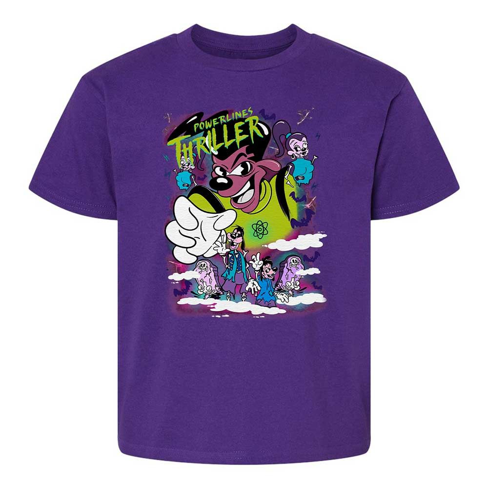 Vintage Pop Cartoon Horror Mashup - Purple - 17