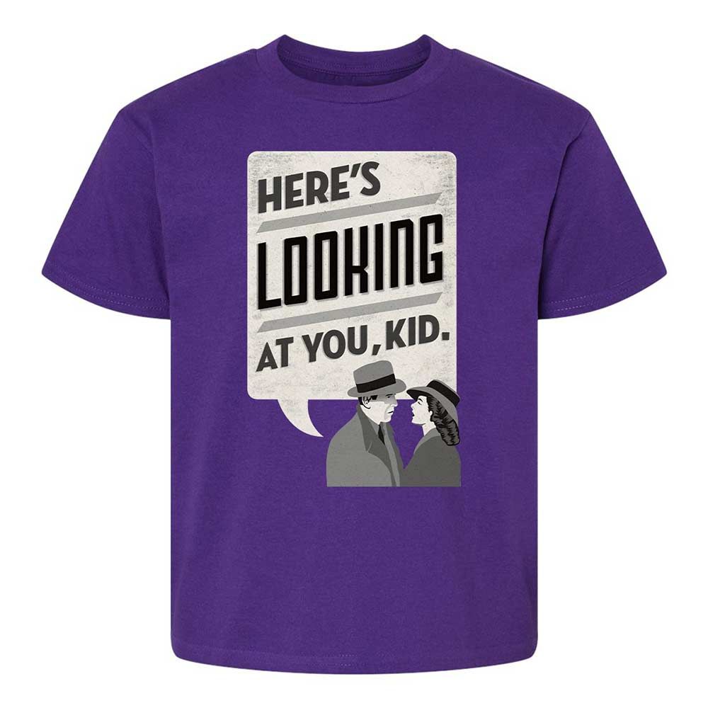 Here's Looking at You Kid - Purple - 17