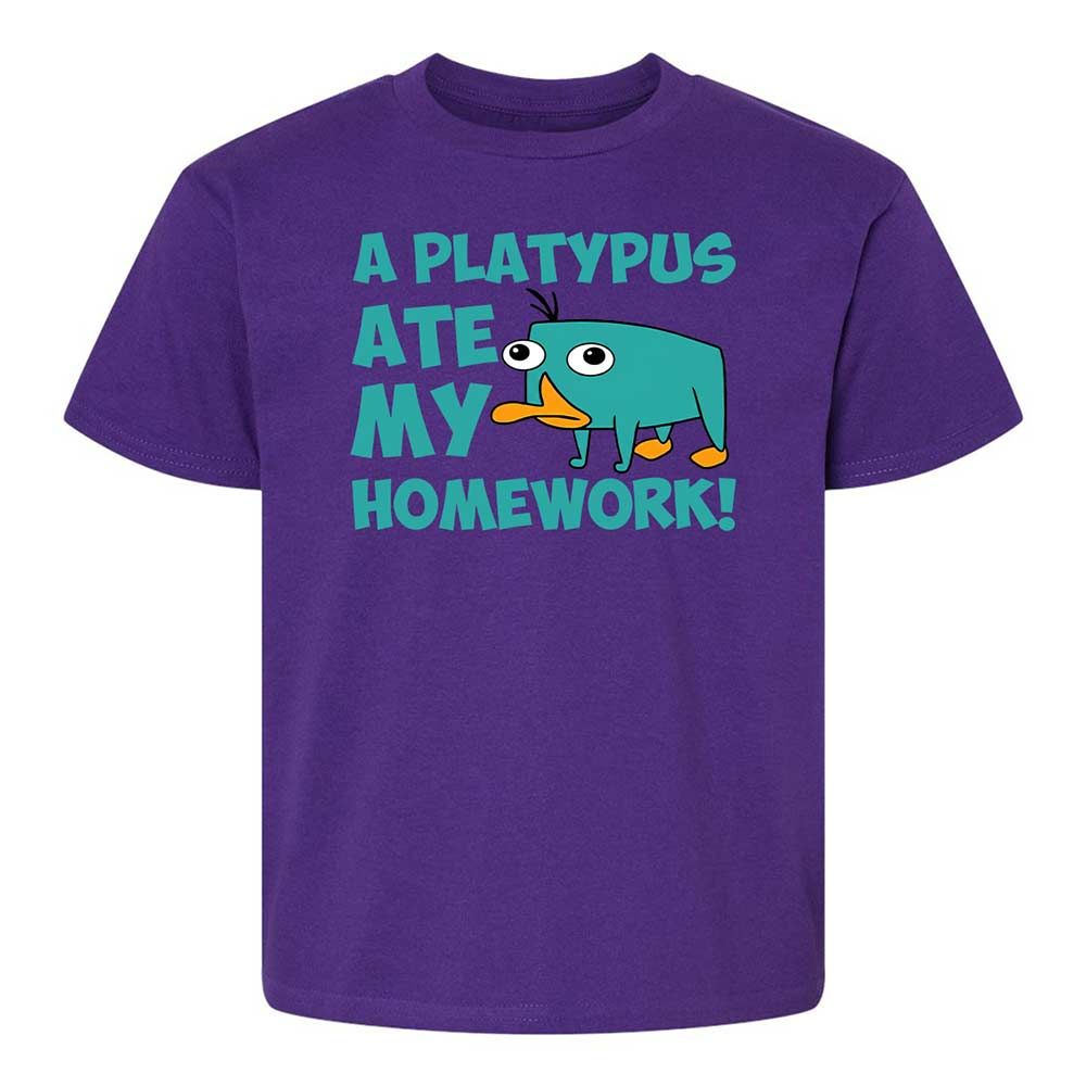 Kids T-Shirt - DA3TH5ZN - Purple - 17