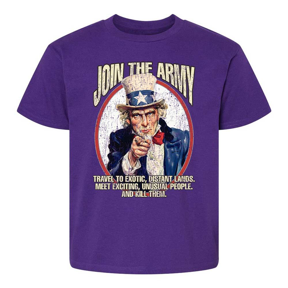 Join The Army - Purple - 17