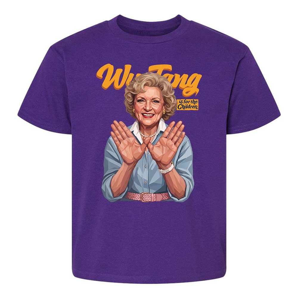 Stay golden and for the children - Purple - 17