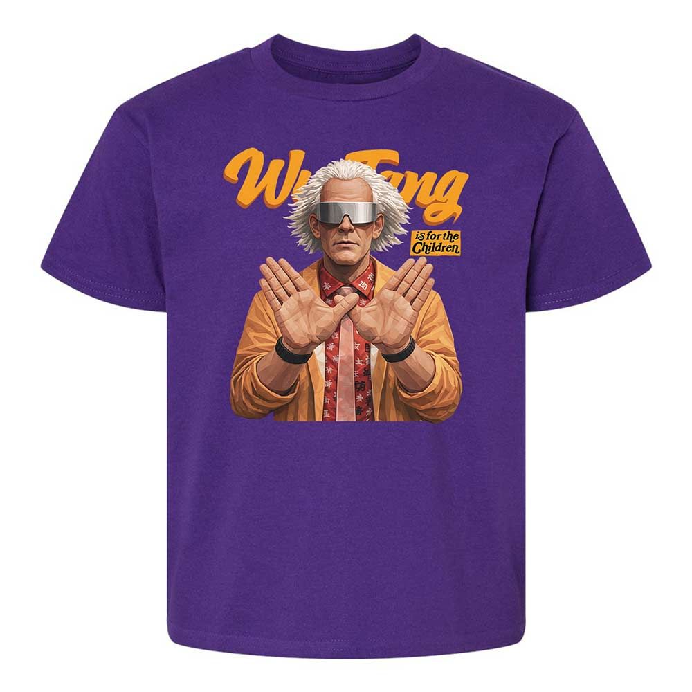 Kids T-Shirt - Black - Purple - 17