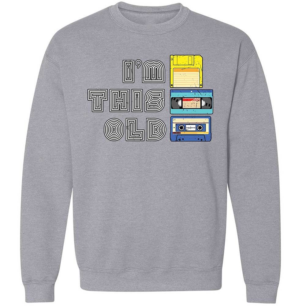 Classic Unisex Sweatshirt - Black - Sport Grey - 17