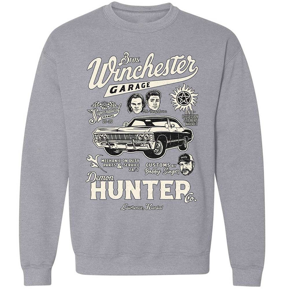 Classic Unisex Sweatshirt - B6335ETU - Sport Grey - 17