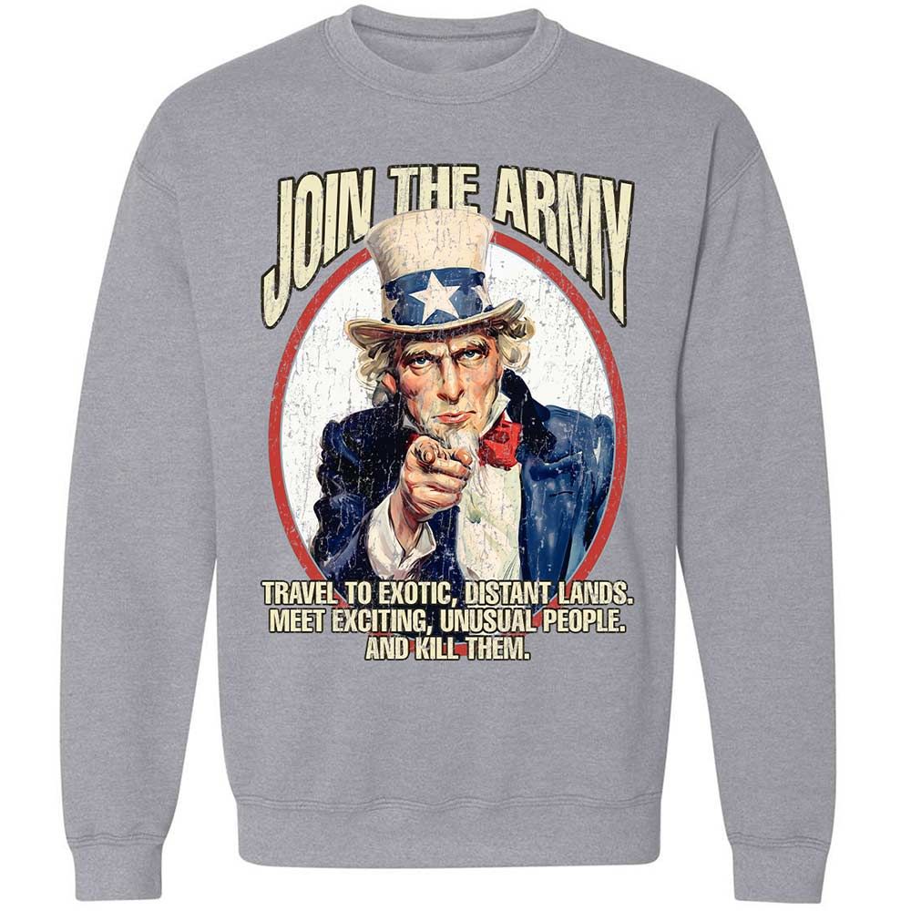 Join The Army - Sport Grey - 17