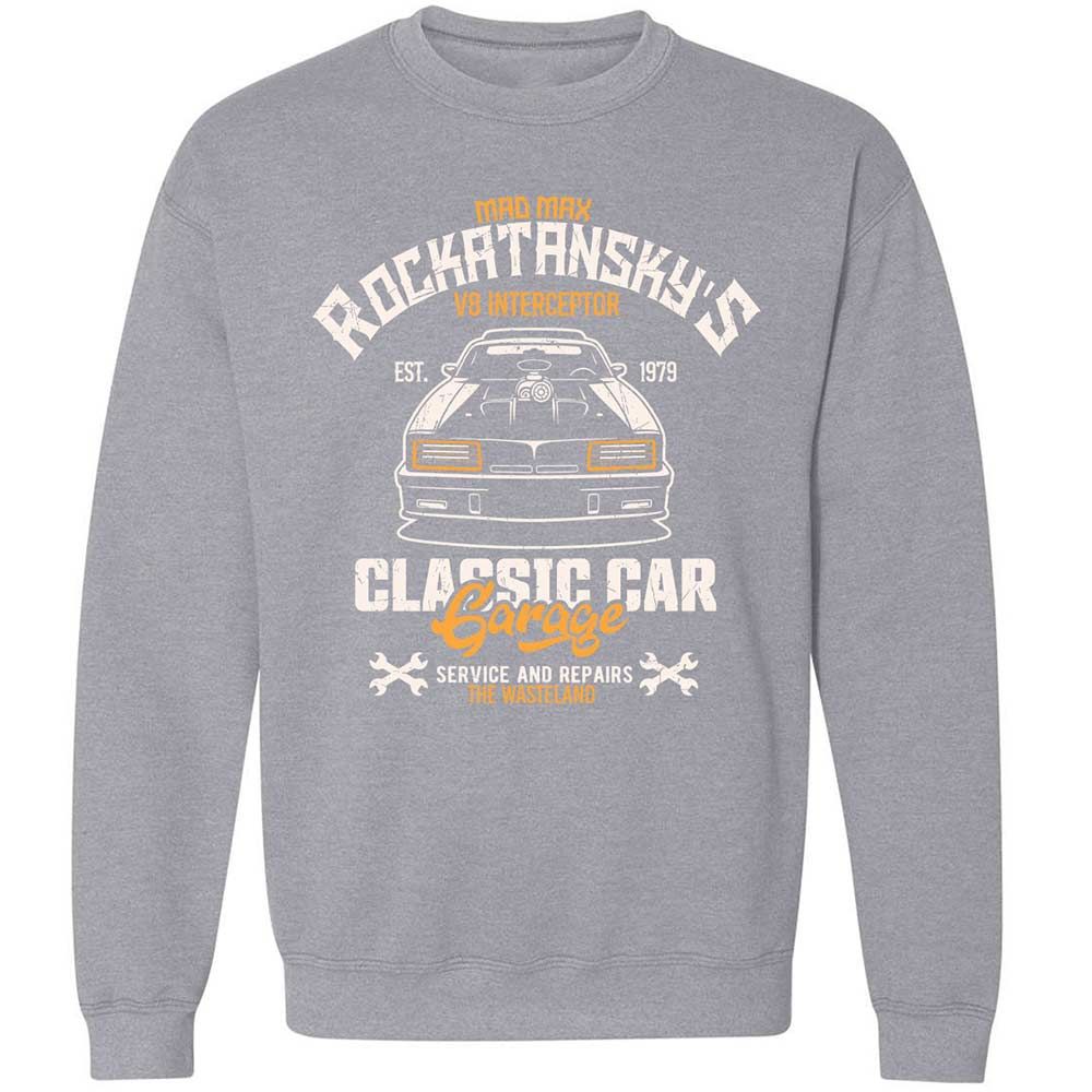 Classic Unisex Sweatshirt - LRQ6Q44V - Sport Grey - 17