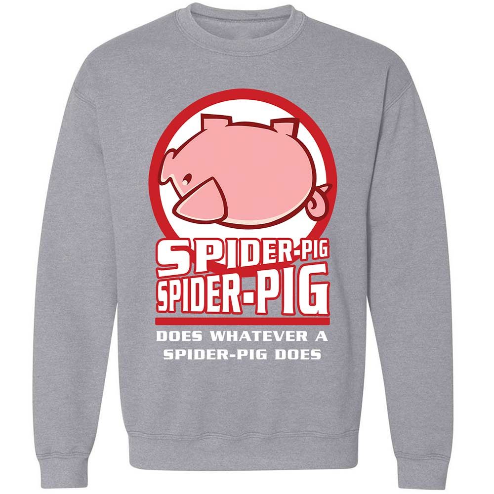 Spider-Pig, Spider-Pig - Sport Grey - 17