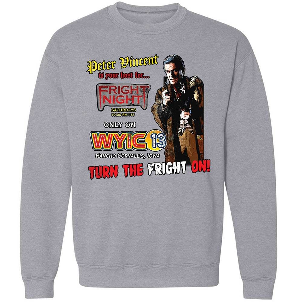 Peter Vincent Fright horror night cult - Sport Grey - 17