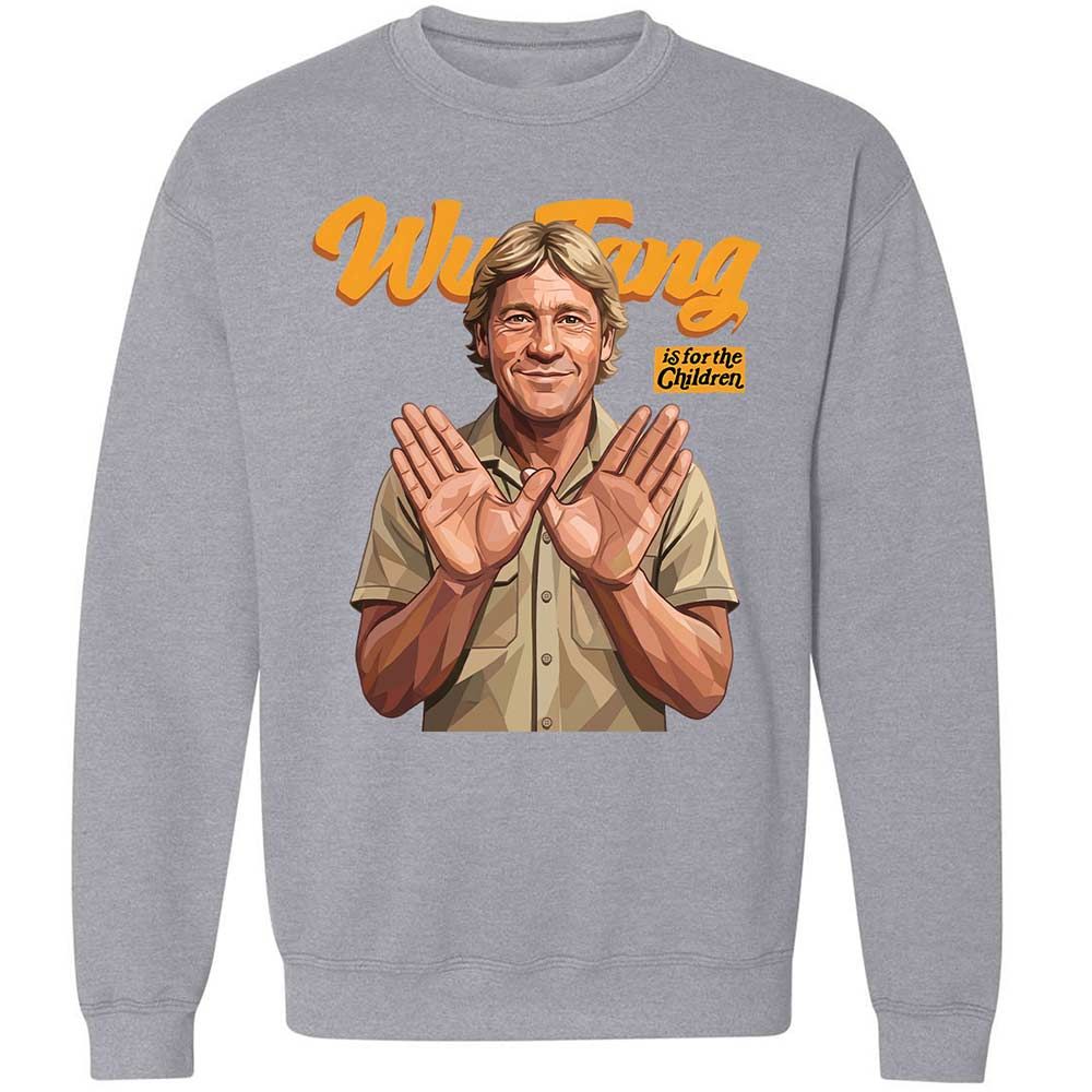 Steve Irwin or the Children - Sport Grey - 17