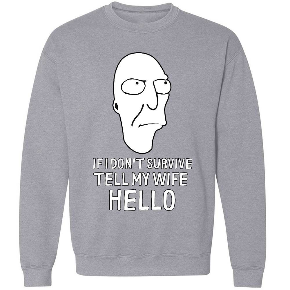 Classic Unisex Sweatshirt - 69ARHAX6 - Sport Grey - 17