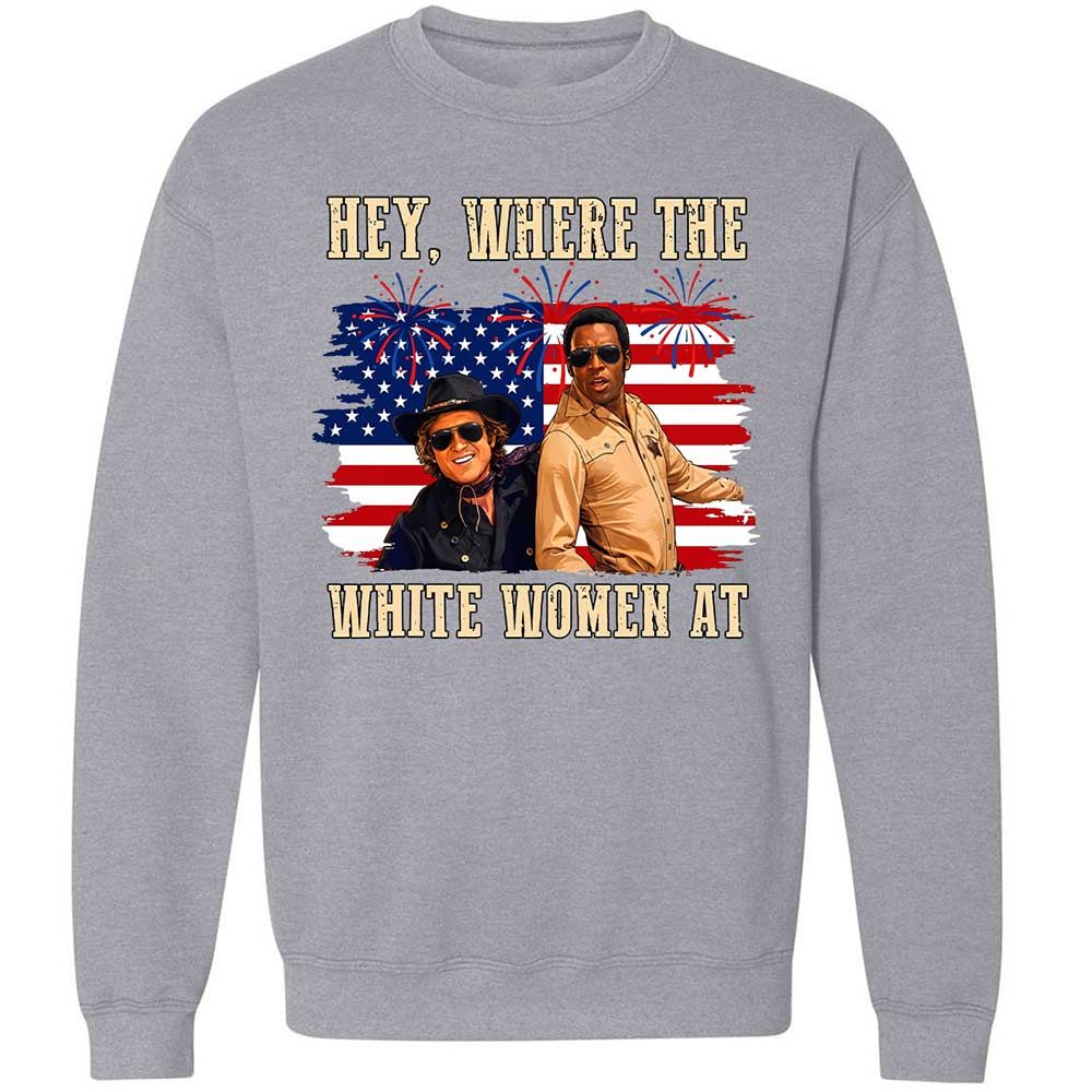 Hey Where The White At - Sport Grey - 17