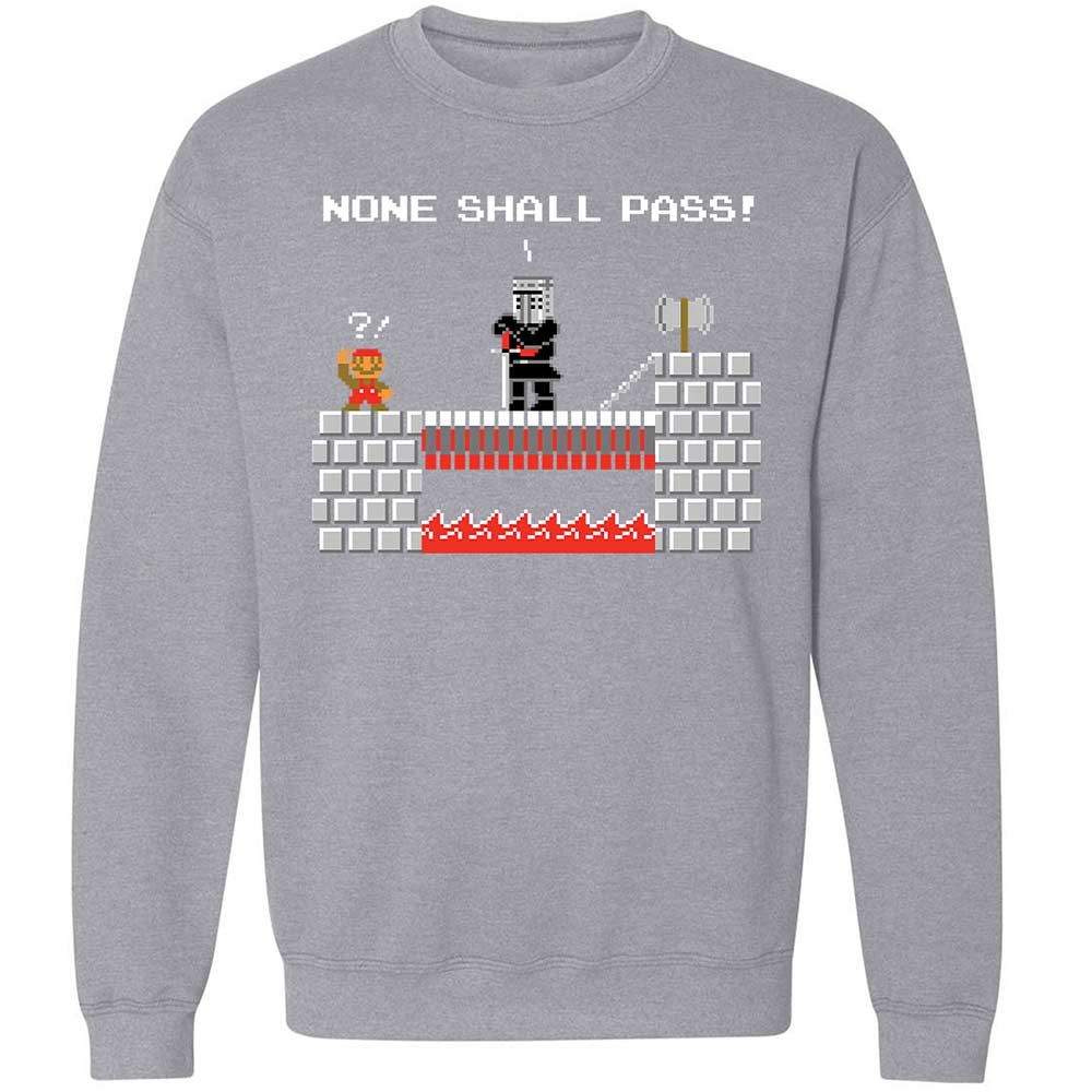 No Plumbers Shall Pass - Sport Grey - 17