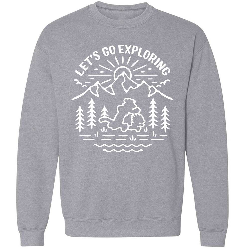 Classic Unisex Sweatshirt - TV47FCJG - Sport Grey - 17