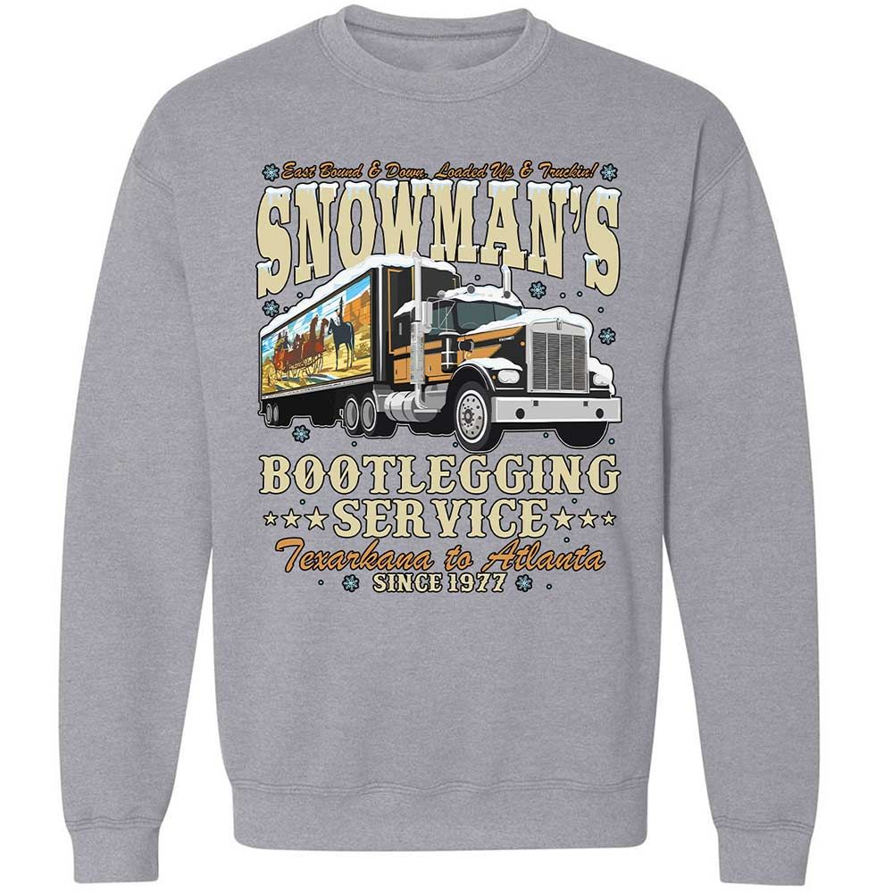 Snowman's Bootlegging Service - Sport Grey - 17