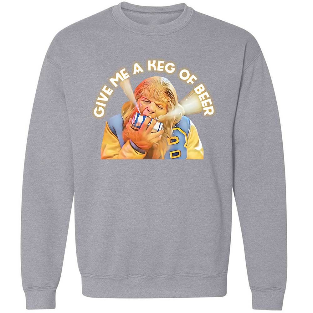 Classic Unisex Sweatshirt - R6HHE3UK - Sport Grey - 17