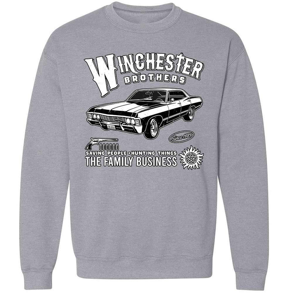 Classic Unisex Sweatshirt - ZZQQTLAB - Sport Grey - 17