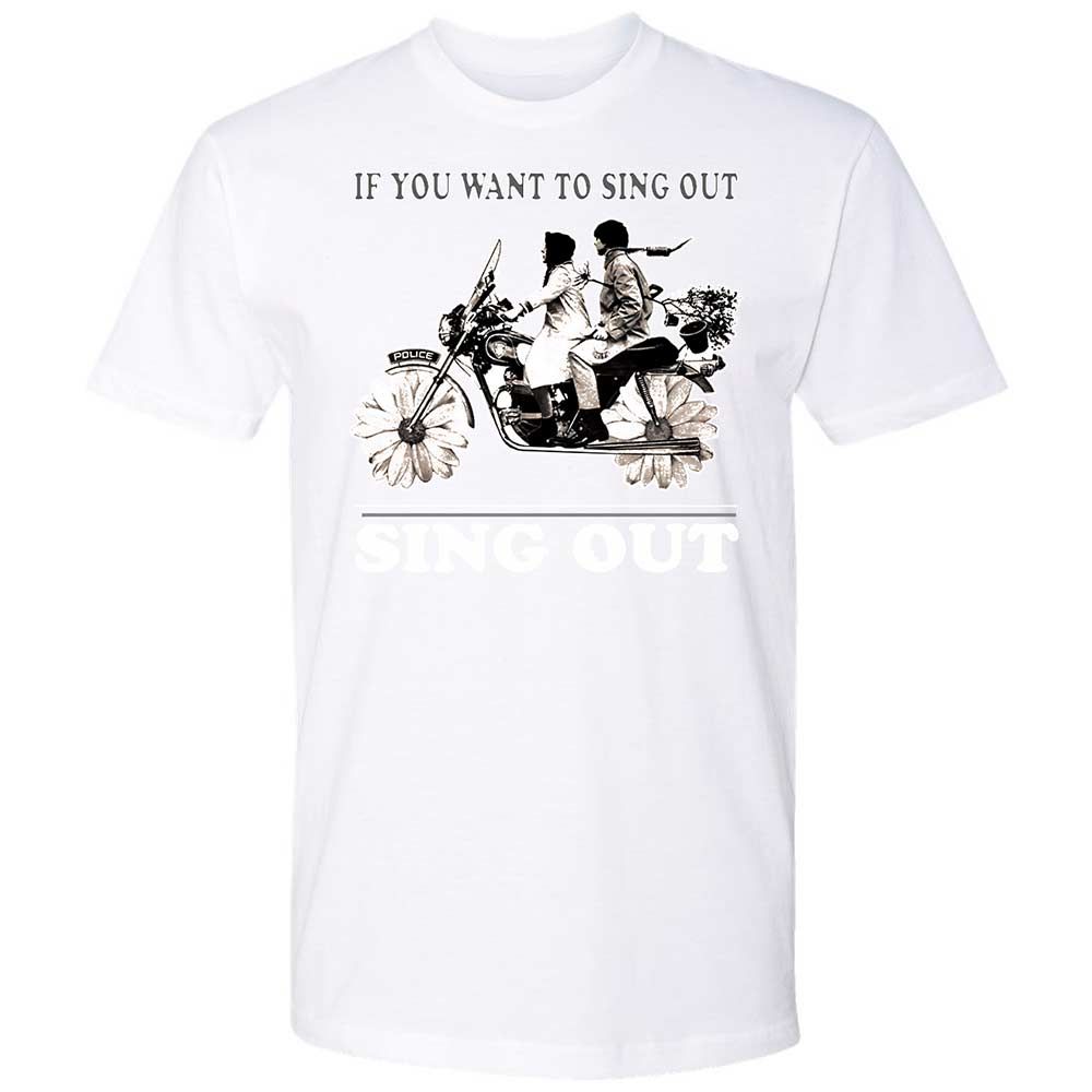 If you want to sing out, sing out - White - 17