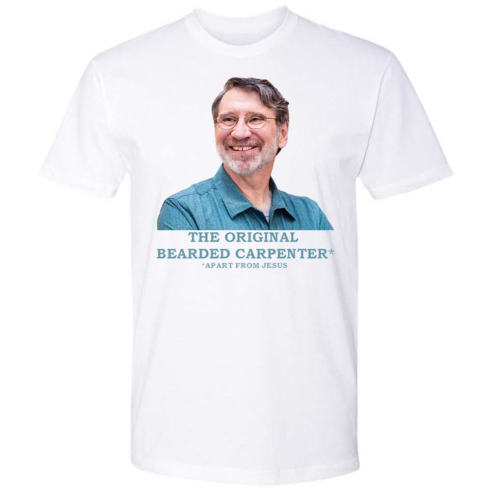 The Original Bearded Carpenter - White - 17