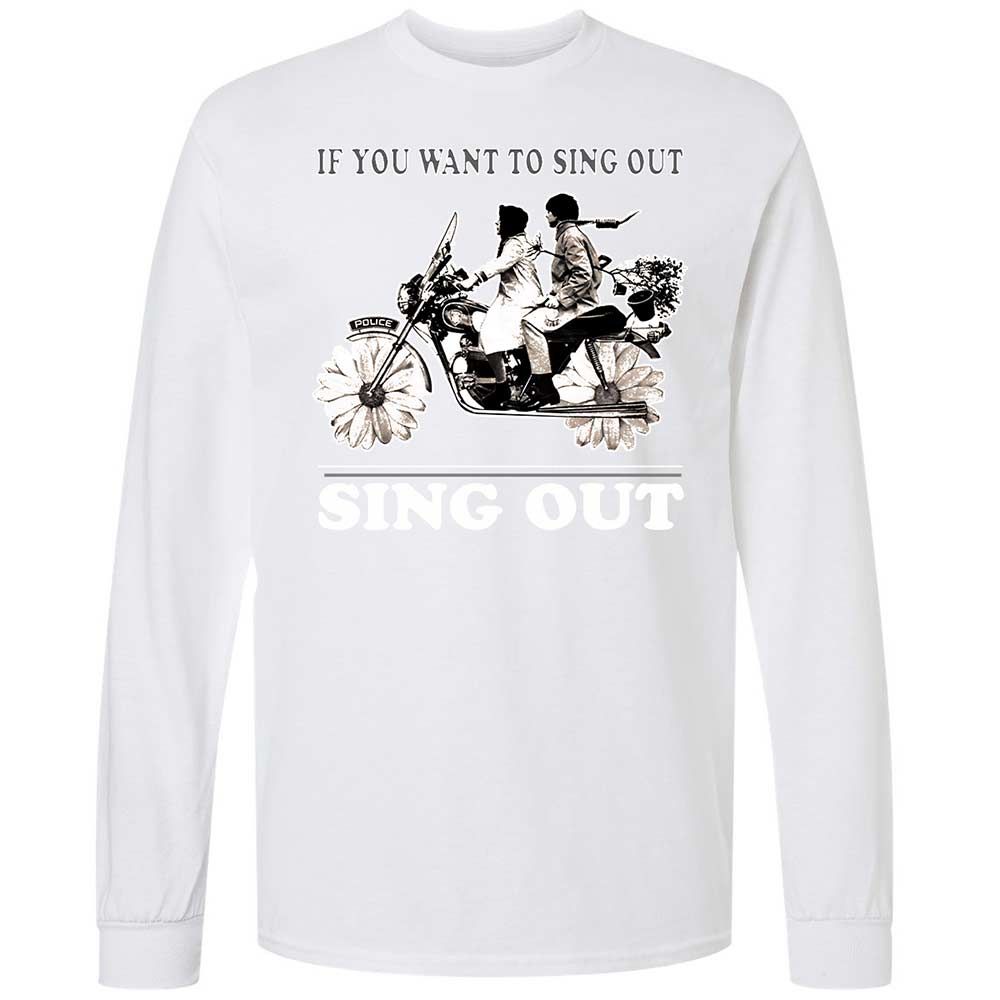 If you want to sing out, sing out - White - 17