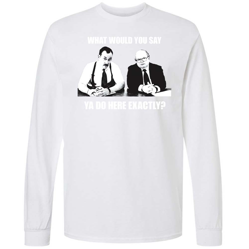 Long Sleeve T-Shirt - RLVL3X9J - White - 17