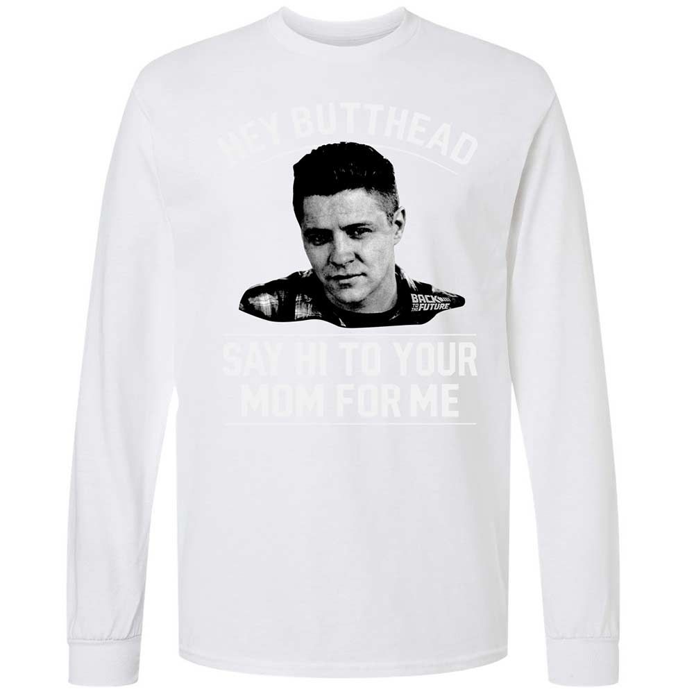 Long Sleeve T-Shirt - H66P2J1K - White - 17