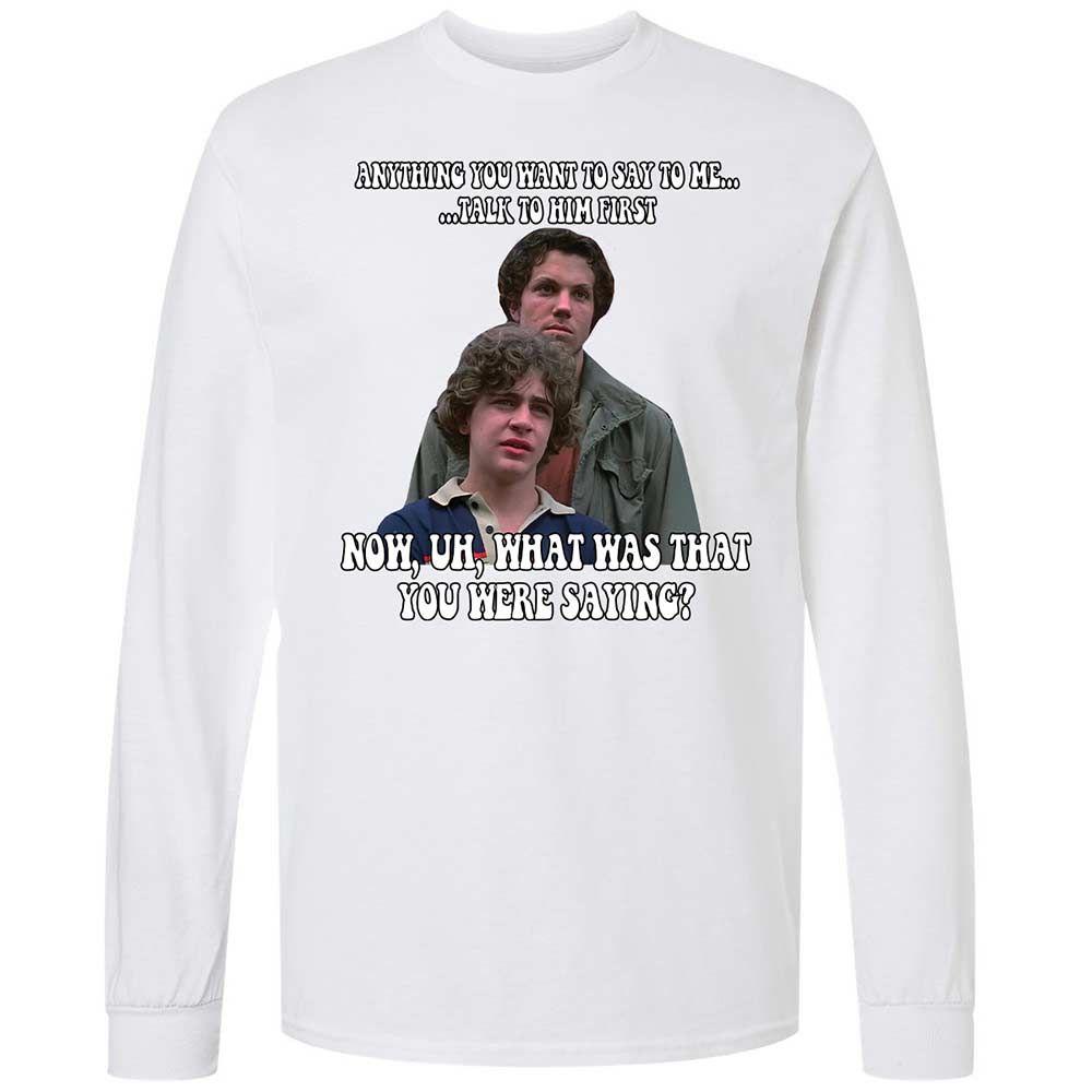 Long Sleeve T-Shirt - TRKG5Y9Z - White - 17