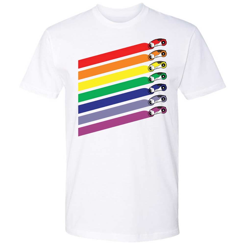 Race The Rainbow - White - 17