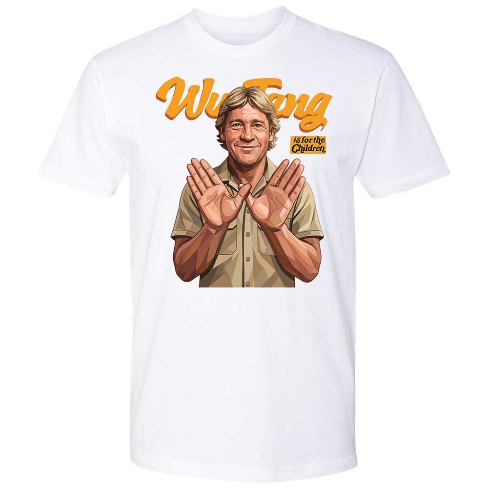 Steve Irwin or the Children - White - 17