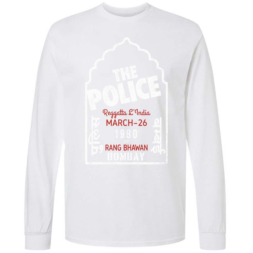 Long Sleeve T-Shirt - VSK9RYXB - White - 17