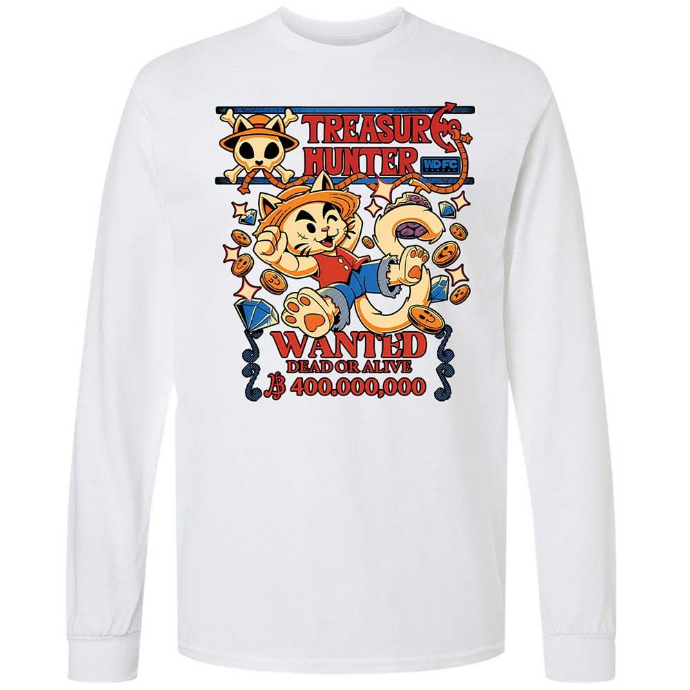 Long Sleeve T-Shirt - YHFTXG6U - White - 17