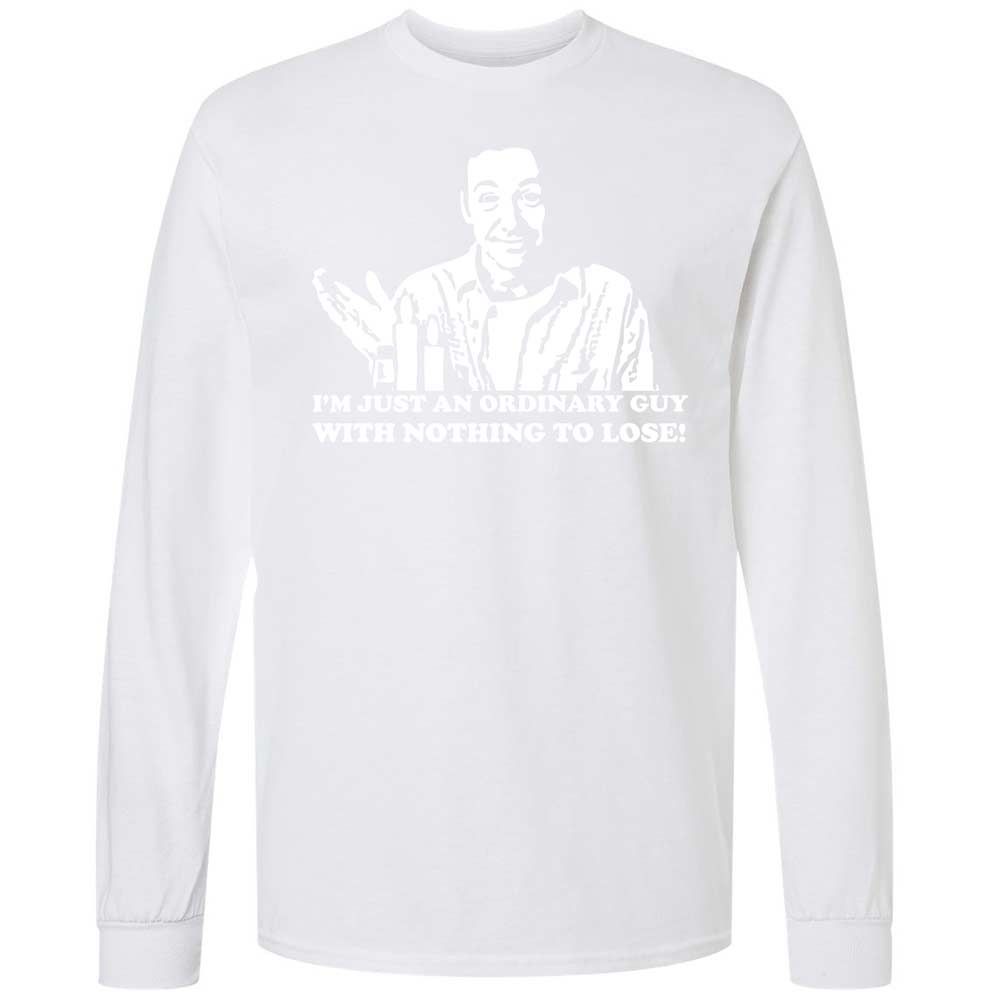 Long Sleeve T-Shirt - W7786DGC - White - 17